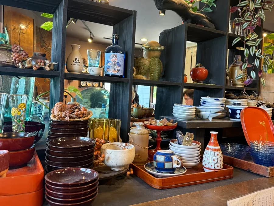 Menu and pre-ordering at Kappa Shokudo Yufuin