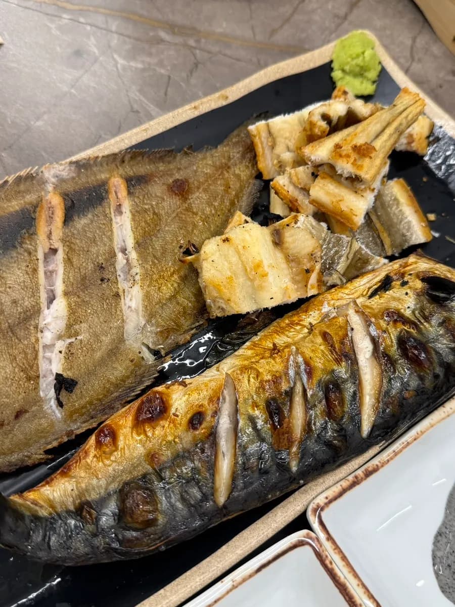 Grilled fish from the boyang set at Hwadeogeuro Gan Godeungeo