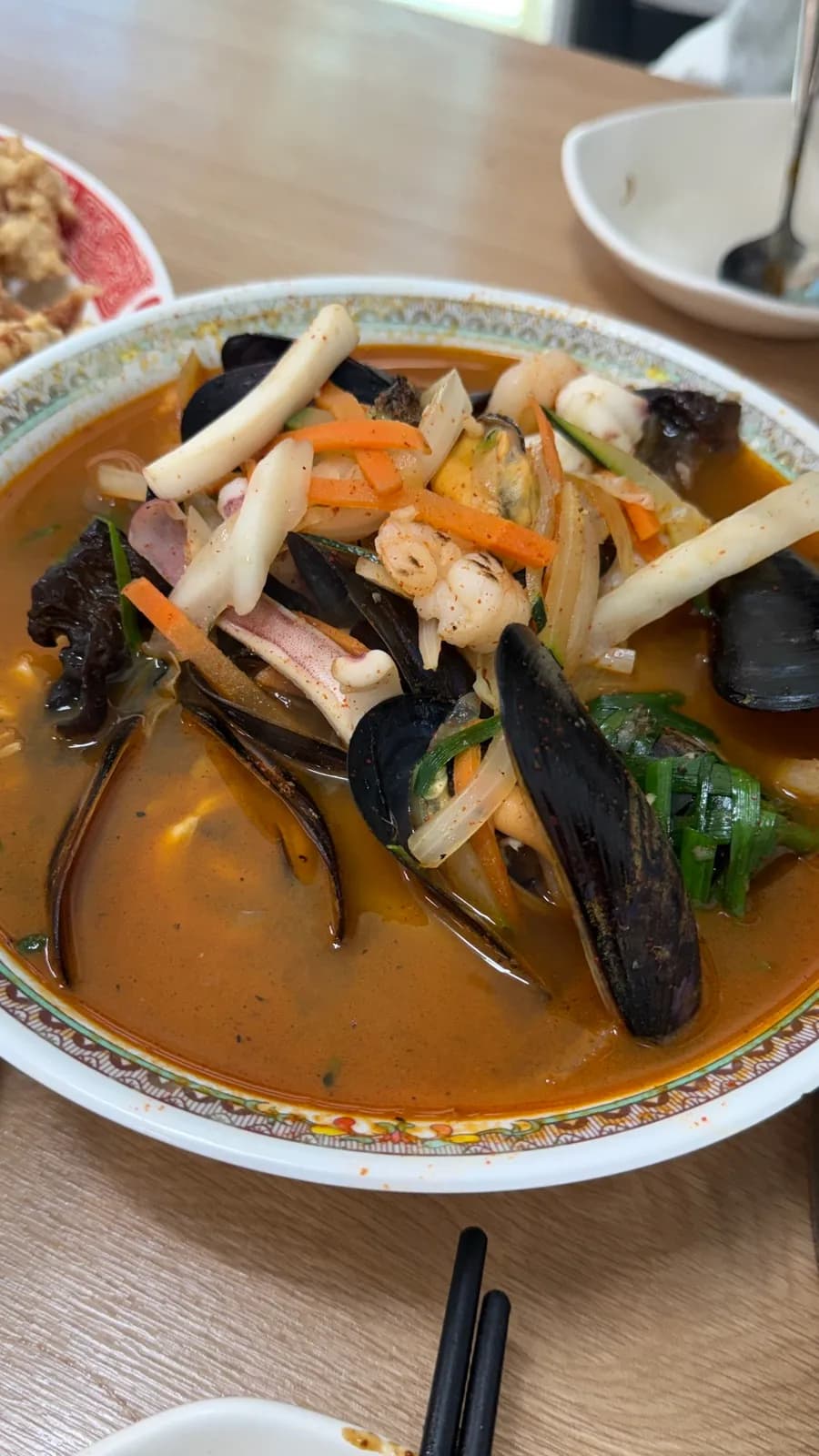 Sunshimwon menu dish from the Yeosu restaurant review
