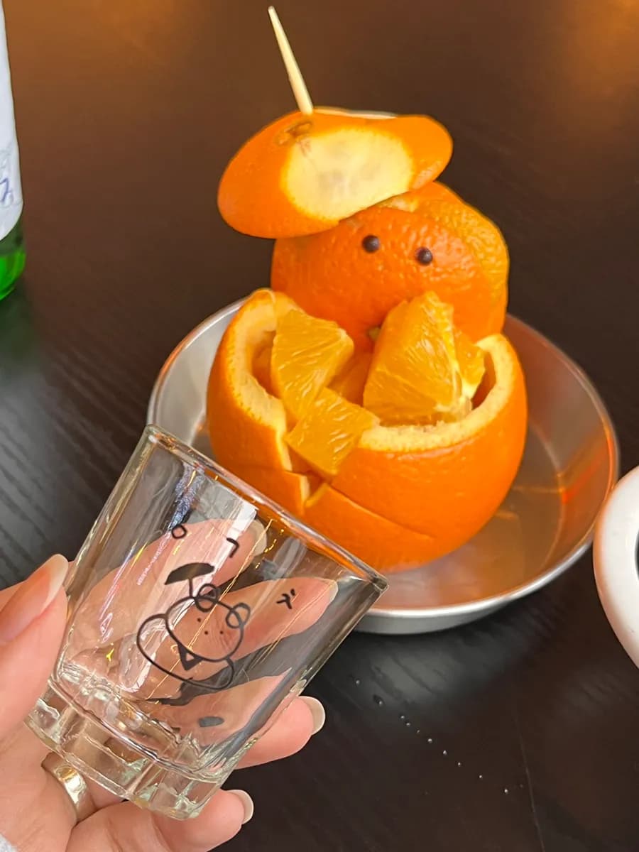 安山・仙府洞のWoogi Pocha、エビフォンデュとキムチチャーハン