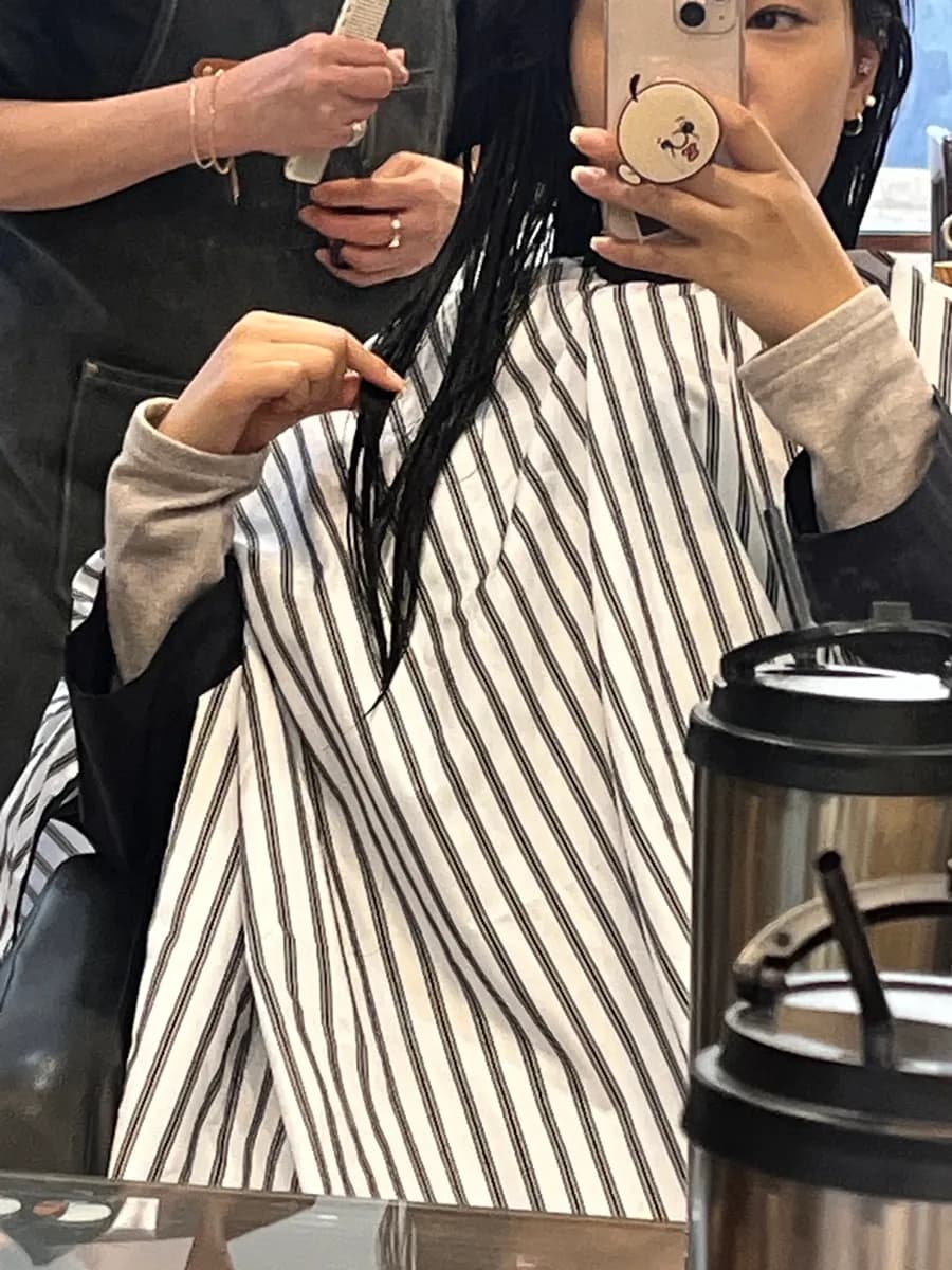 Bbokkeulle Hair Anyang Ilbeonga: review ng long hair layered cut at scalp clinic
