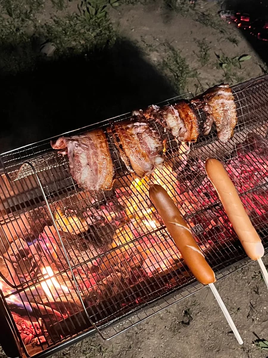 Anyang Bakdal-dong肉店 Joeun Chuksan 和炭火烤samgyeopsal