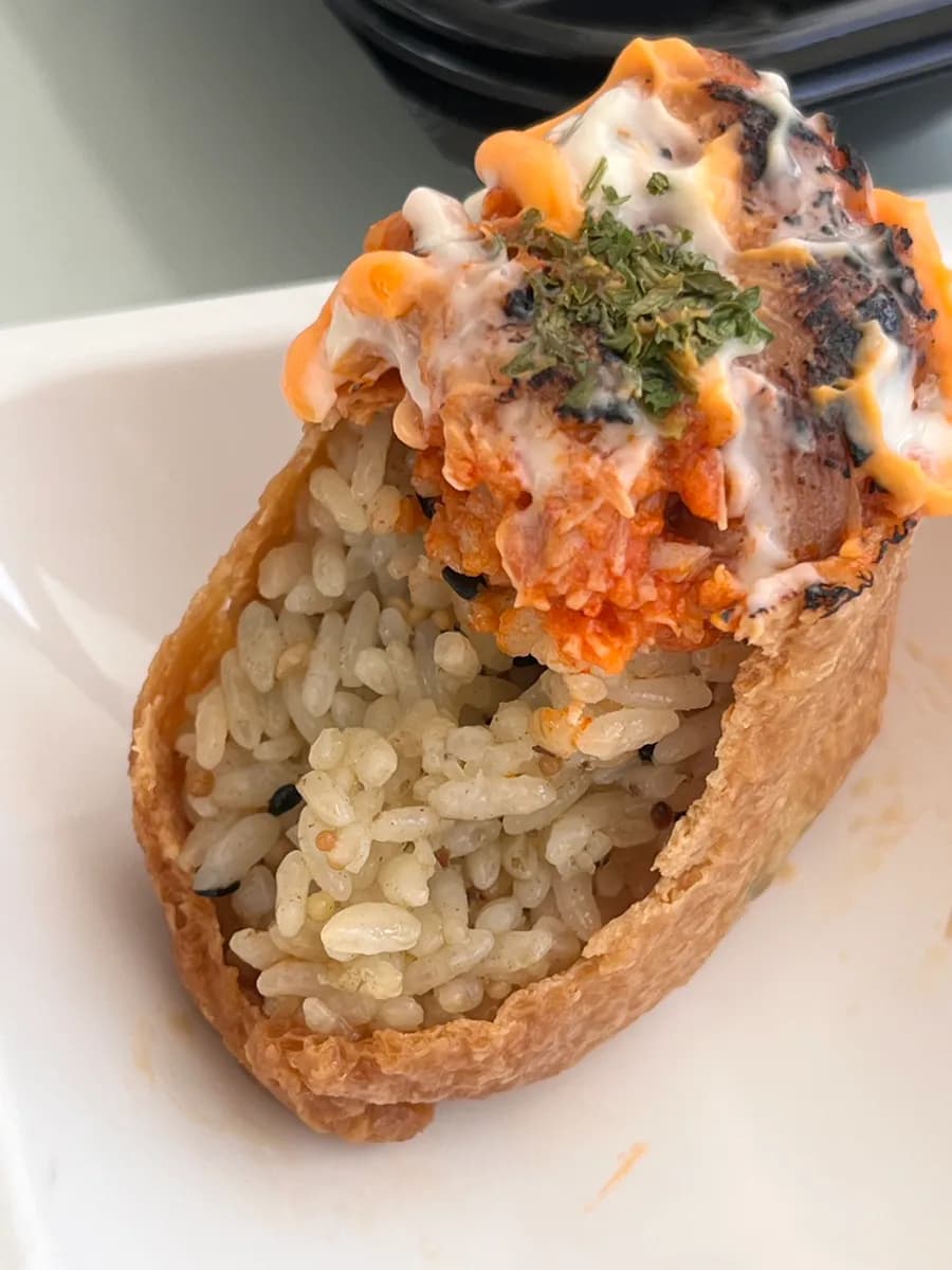 Gunpo Sanbon ; Ddoongbu Yubu, bonne adresse de la rue des hagwons de Sanbon près de l'école primaire Gwangjeong, bunsik recommandé avec 28 sortes d'inari sushi !