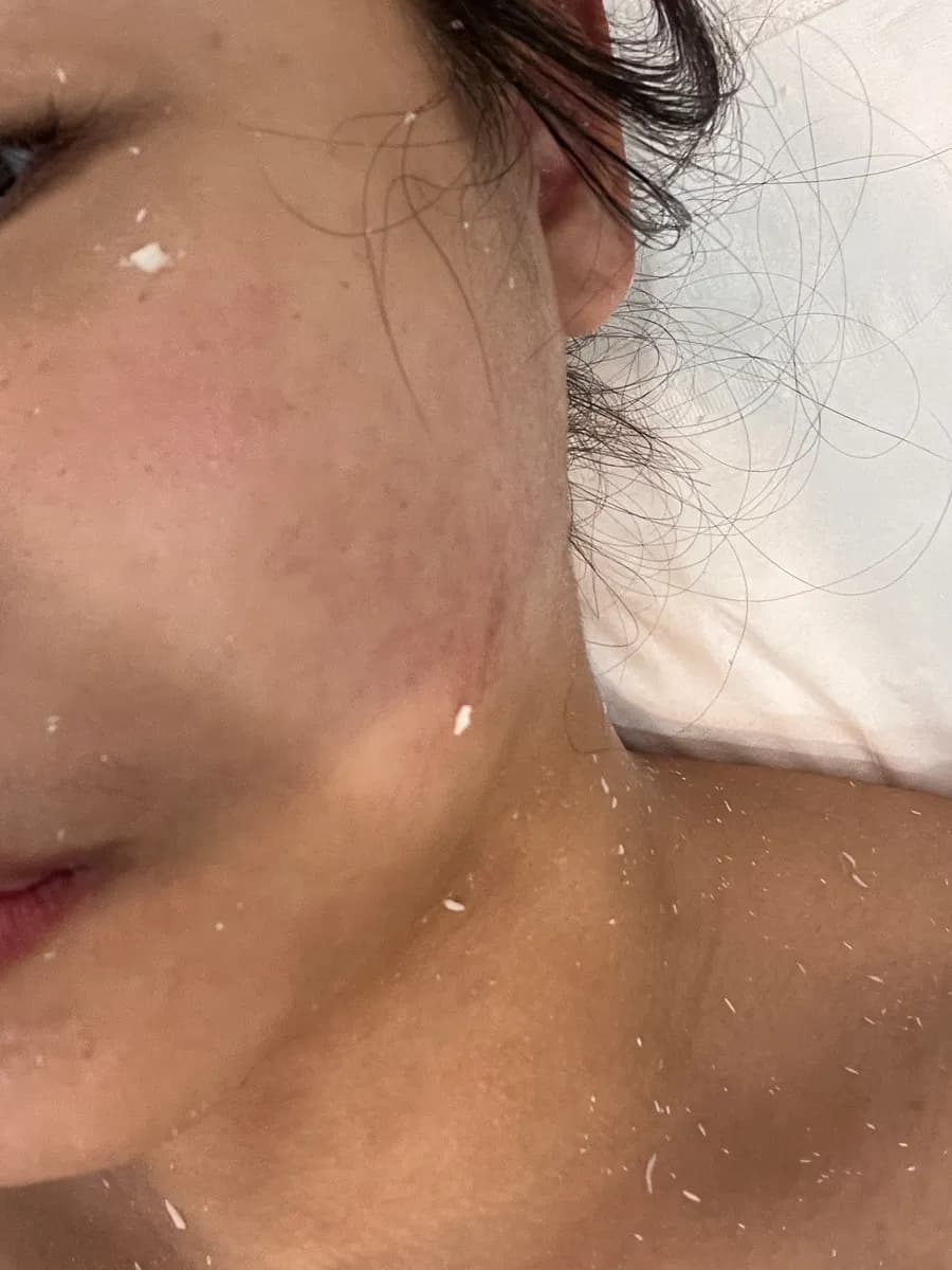 Double cleansing step during basic skin care
