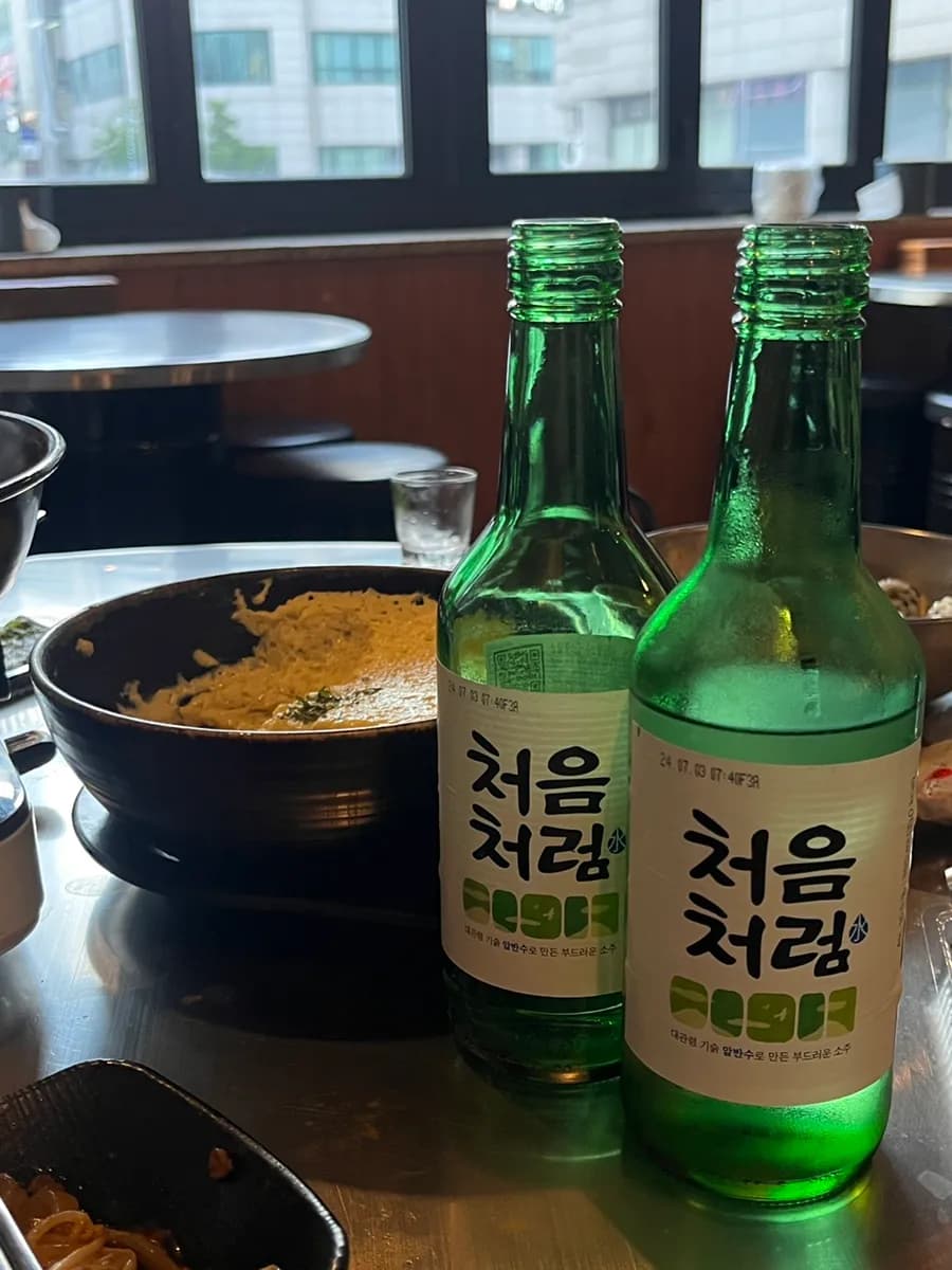 Jeongdeun Dakbal cerca de Sanbon Station con soup dakbal picante