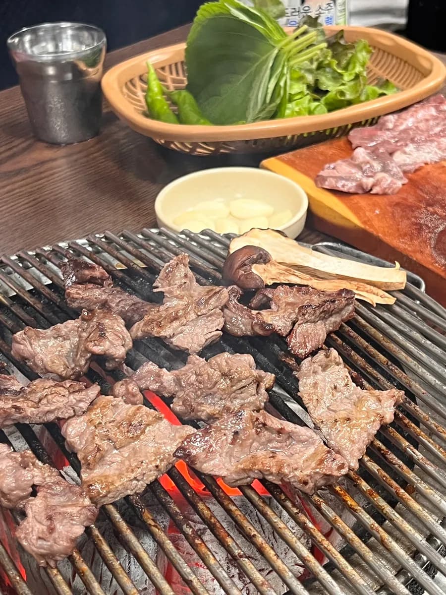 호계동 고깃집 추천 풍년 숯불갈비/ 밑반찬 잘 나오는 고기집