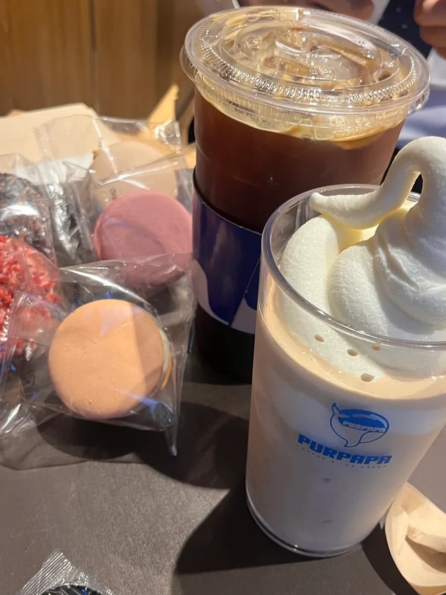 مقهى قرب Seoul City Hall يقدم ice cream latte لذيذًا: Puru Papa بقيمة ممتازة وقائمة متنوعة
