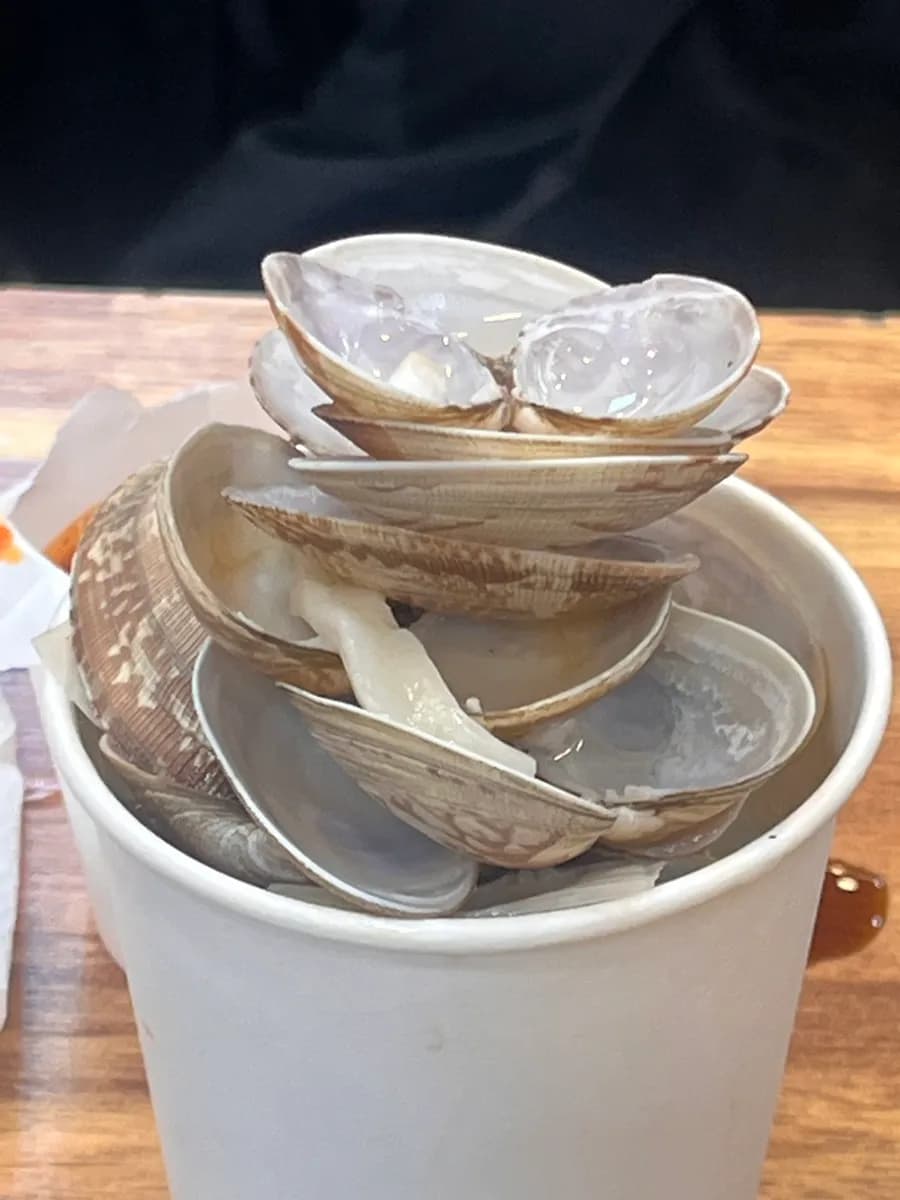 Nangman Jogae in Oido with clam kalguksu seafood pajeon and ocean view