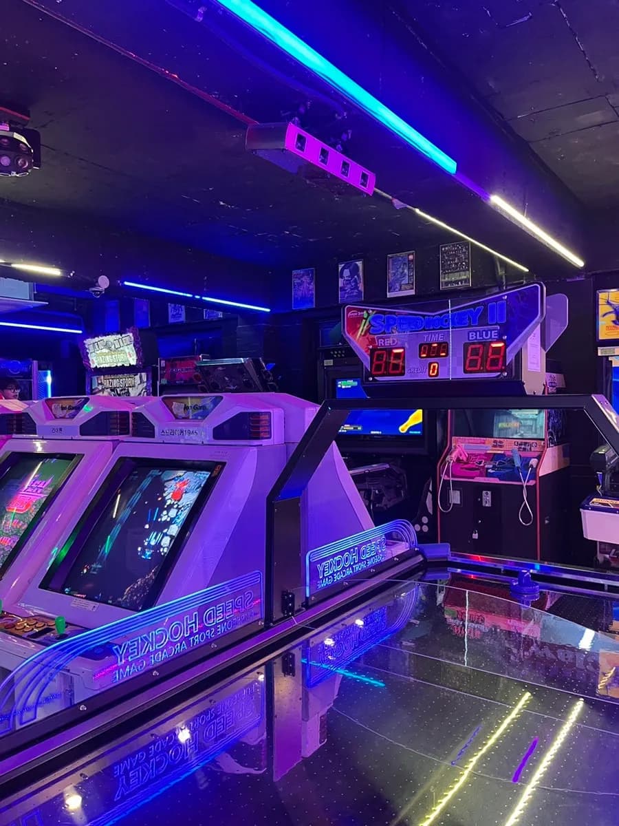 Oido 88 Arcade with games photo booths and coin karaoke