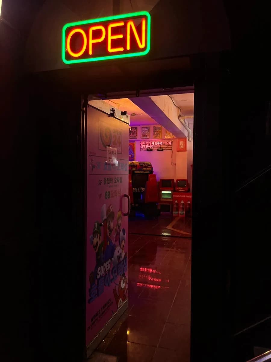 Oido 88 Arcade with games photo booths and coin karaoke