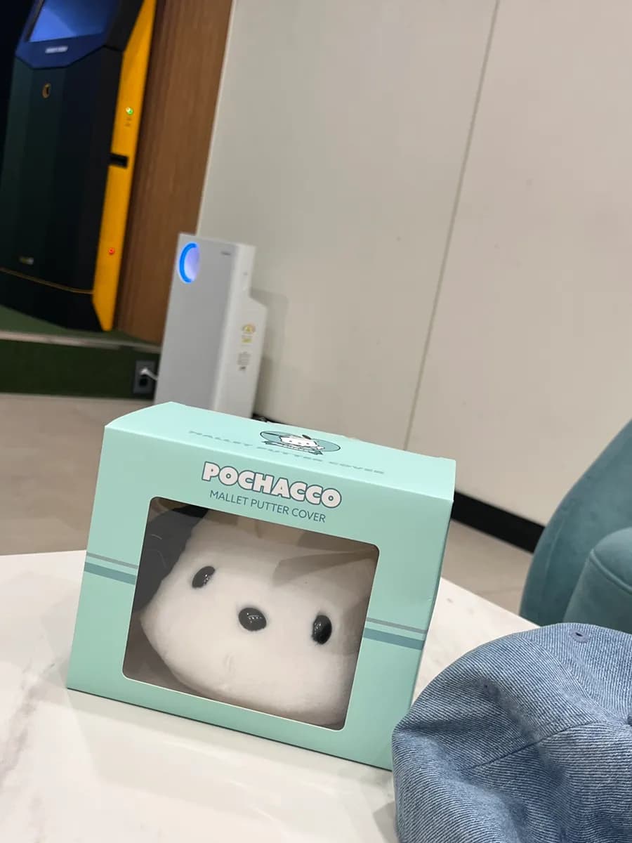 غطاء مضرب الباتر Sanrio Pochacco من نوع mallet كهدية لطيفة لمستلزمات الغولف