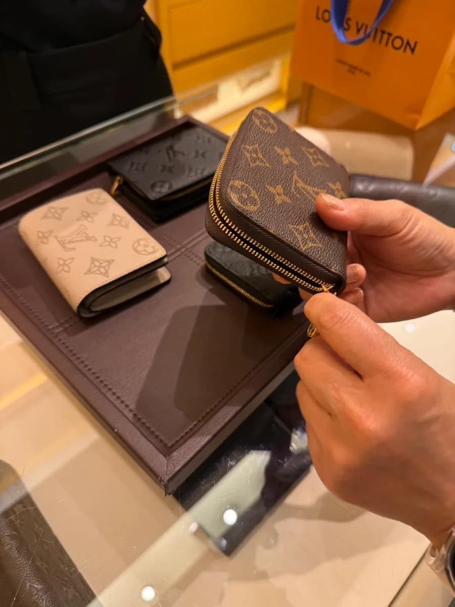 Louis-Vuitton-Victorine-Wallet mit Geruchsproblem und Umtauschprozess