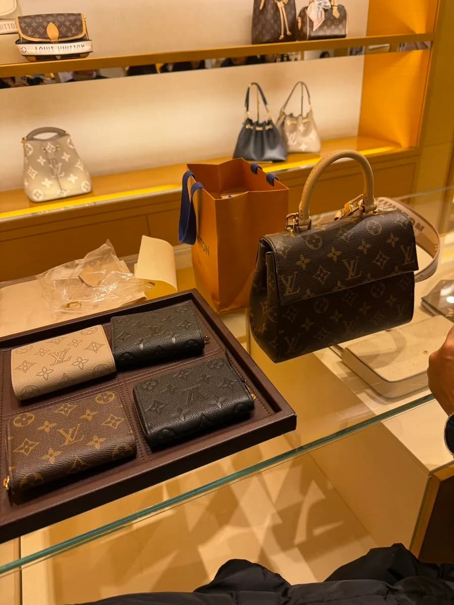 Louis Vuitton Cluny Mini styling and department store purchase review