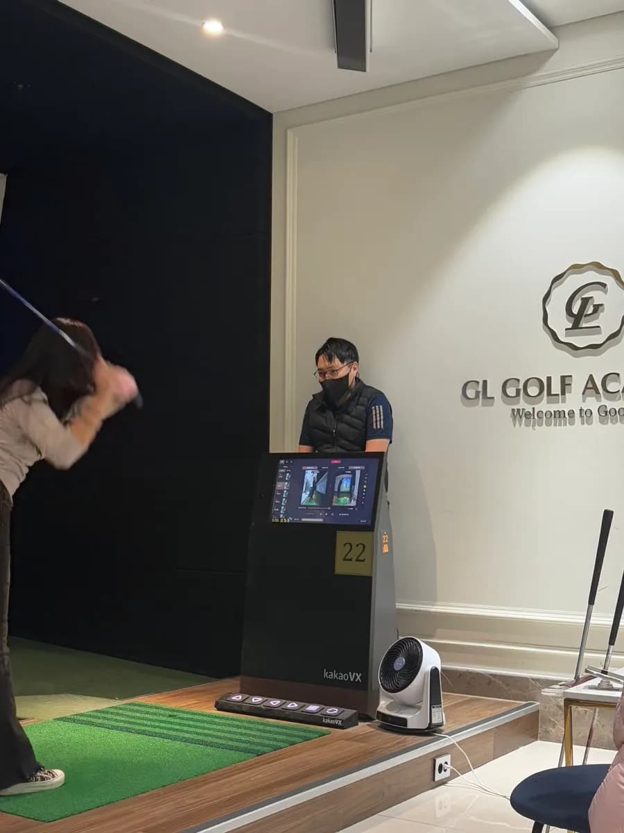 GL Golf Academy Gwangmyeong нэг цэгийн хичээл, практик талбайн зураг 13