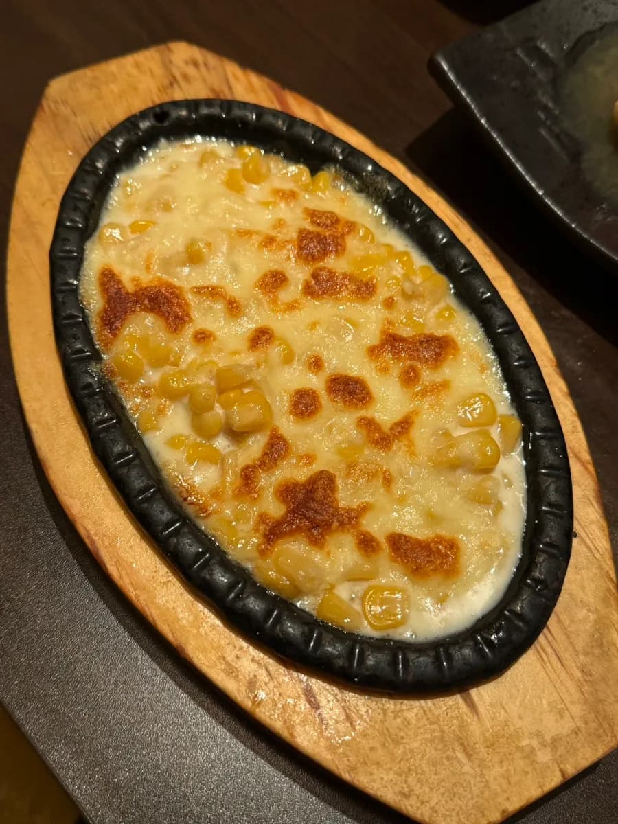 Corn cheese y caballa a la parrilla con el set de atún