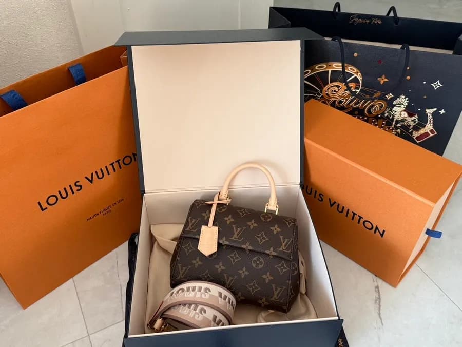 Louis Vuitton Cluny Mini styling and department store purchase review