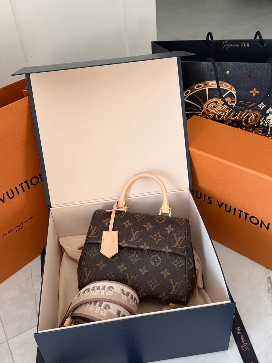 Louis Vuitton Cluny Mini styling and department store purchase review