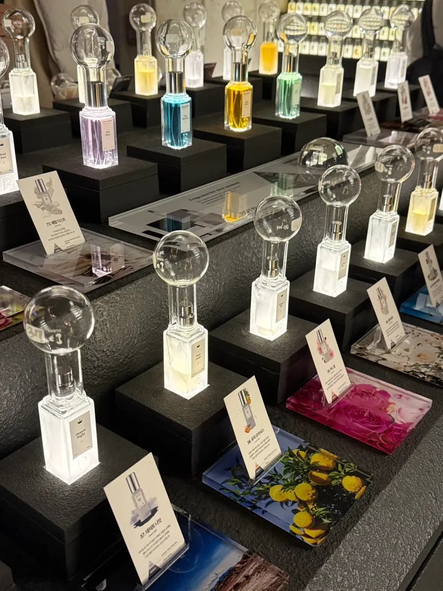 Perfumería Royal Water en Yeonnam, cerca de Hongdae y Yeontral Park