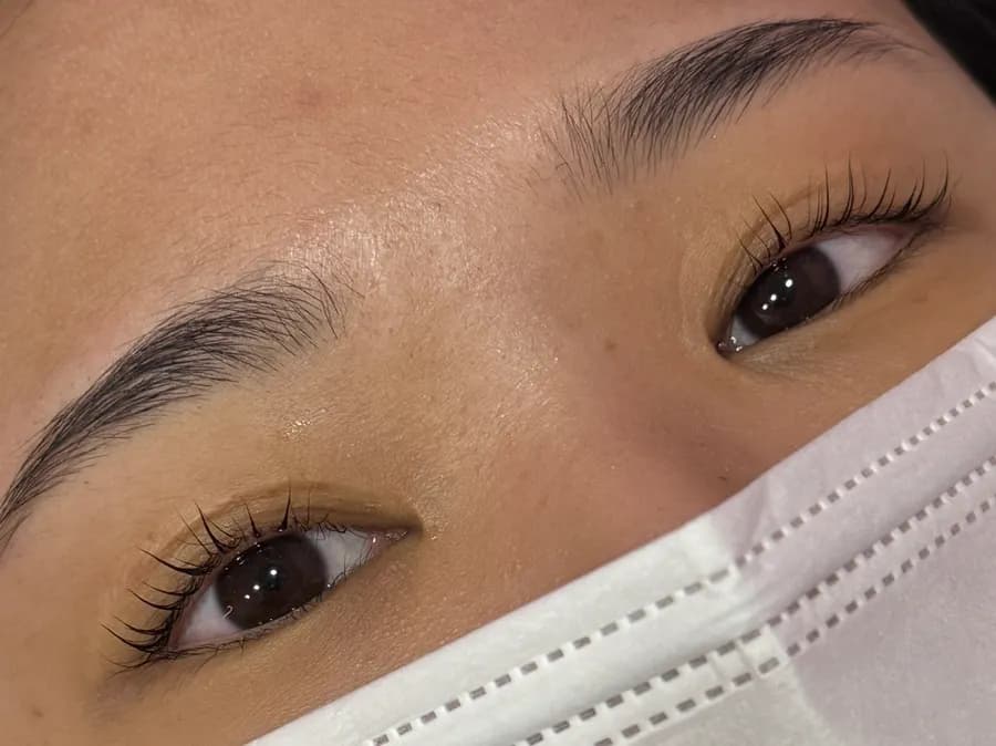 EyeYeppeune в Санбоне: lash perm и естественный результат