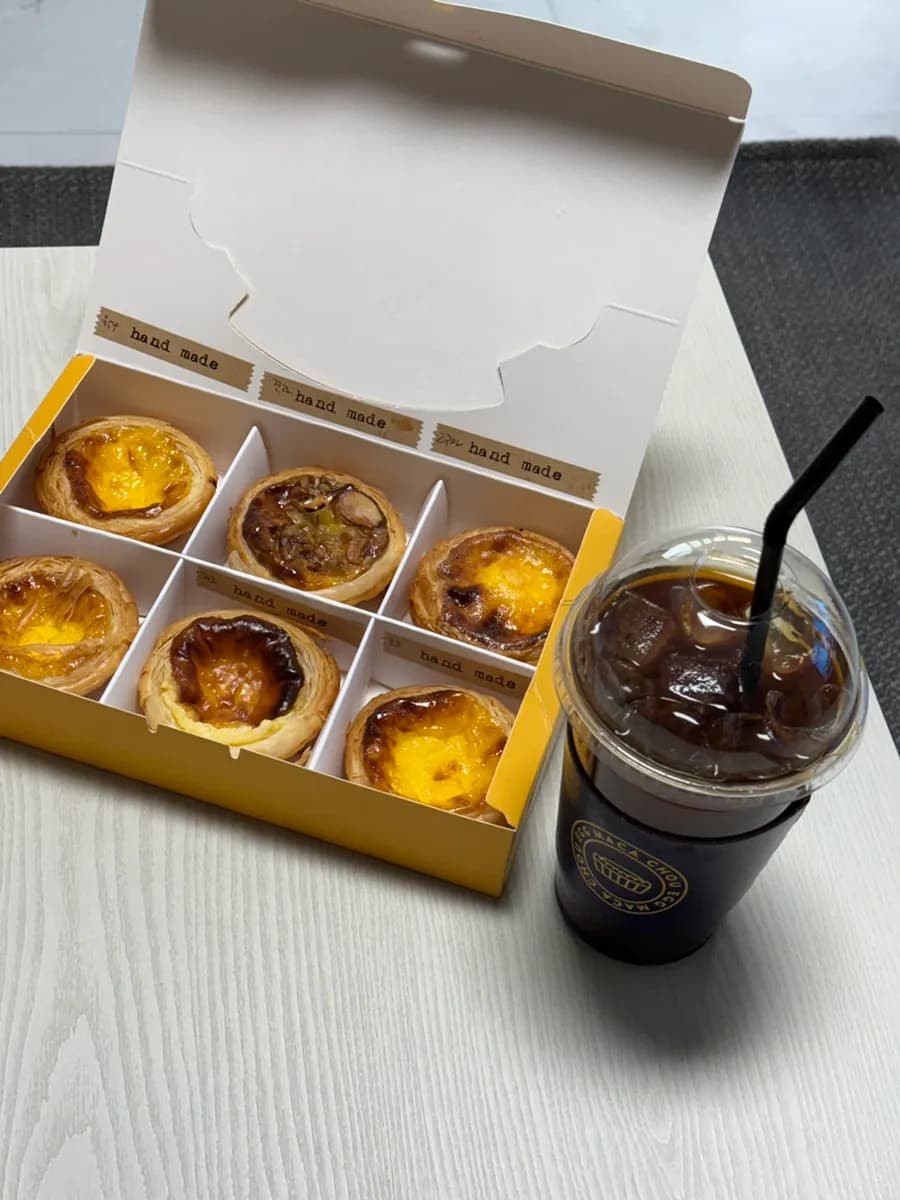 Eggmacashu Anyang: яичные тарты рядом со станцией Мёнхак