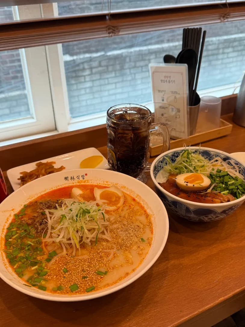 Surim Restaurant Hongdae tantanmen and dongpo pork rice bowl review