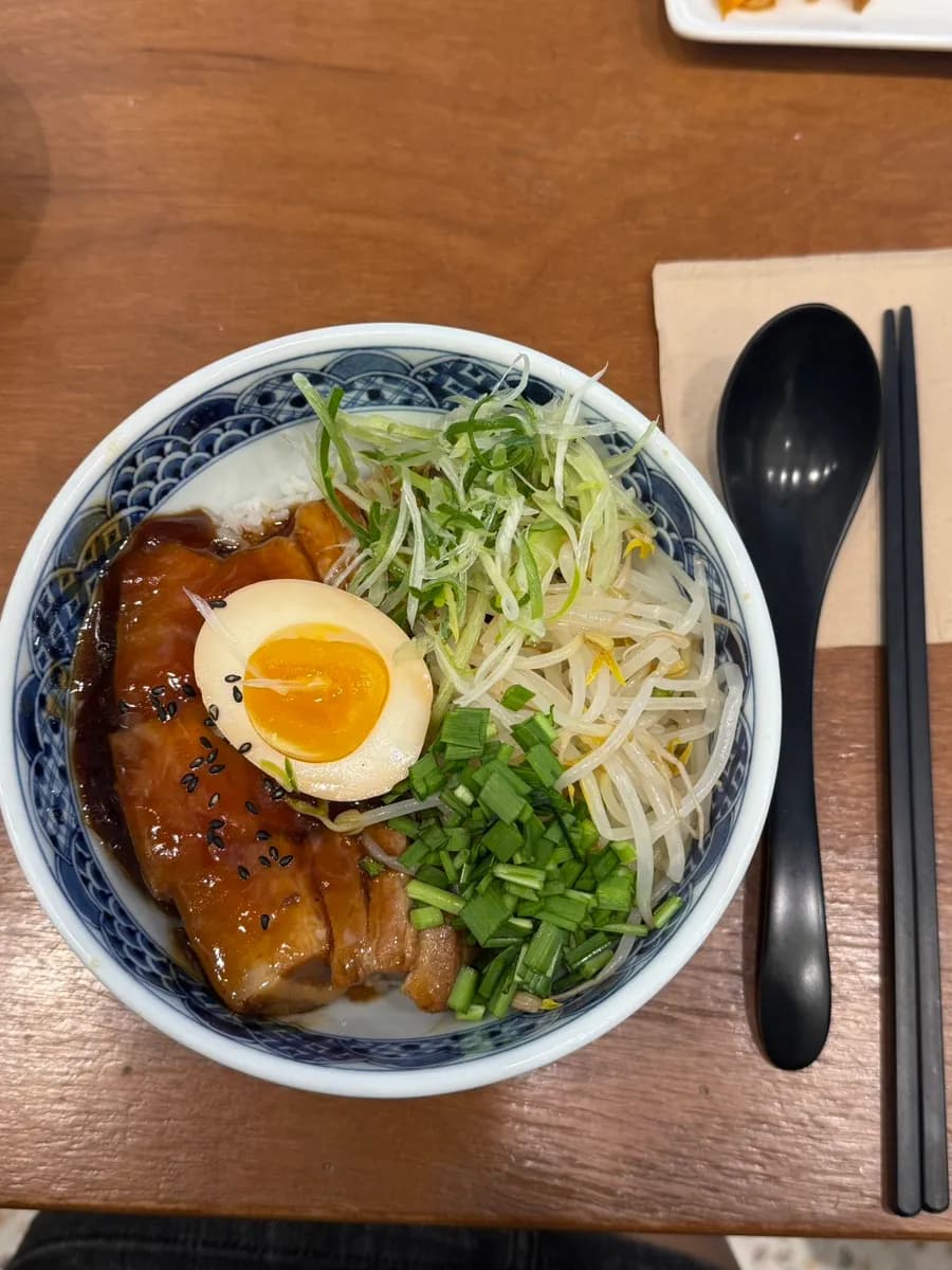 Surim Restaurant Hongdae tantanmen and dongpo pork rice bowl review