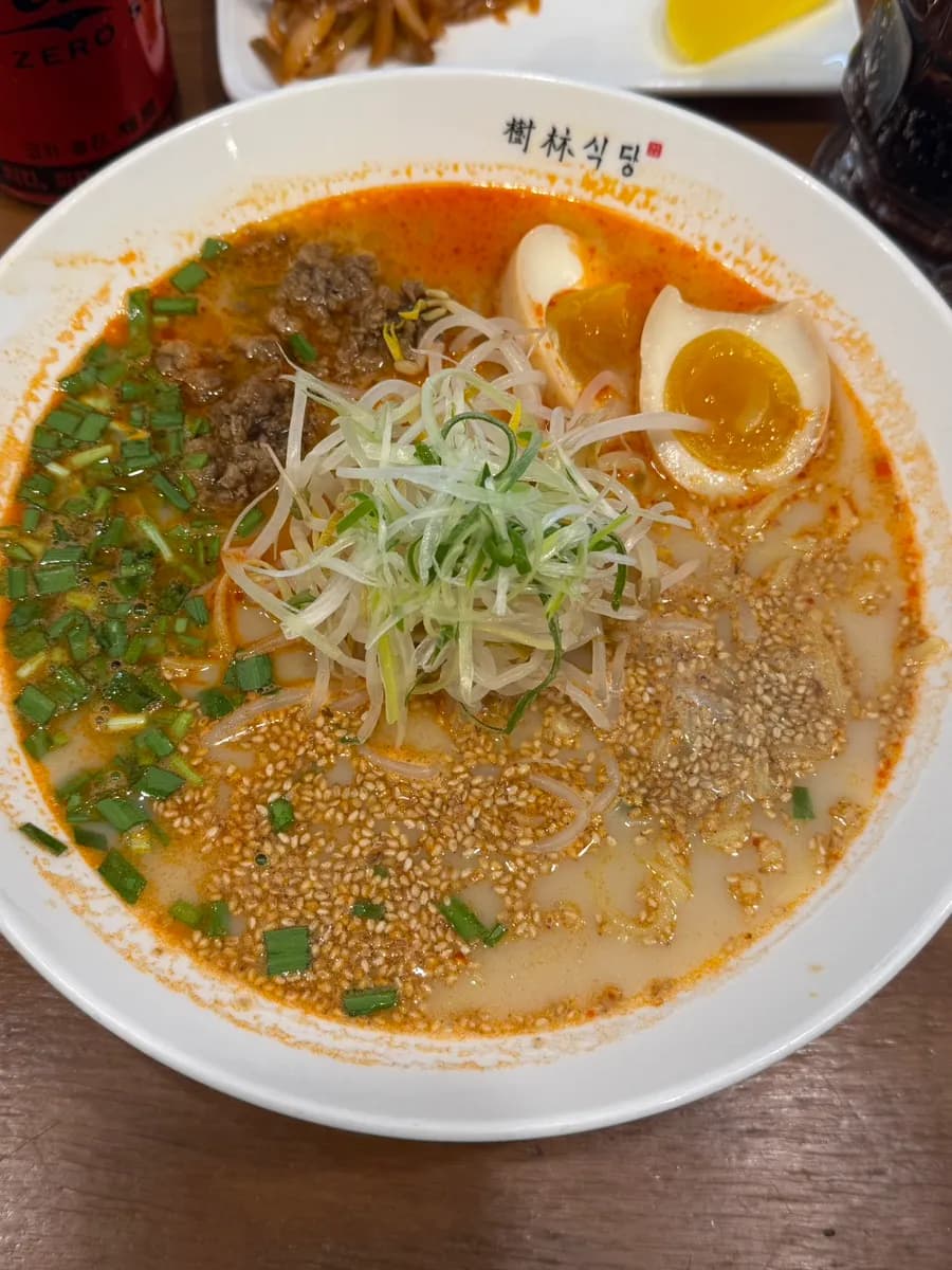 Surim Restaurant Hongdae tantanmen and dongpo pork rice bowl review