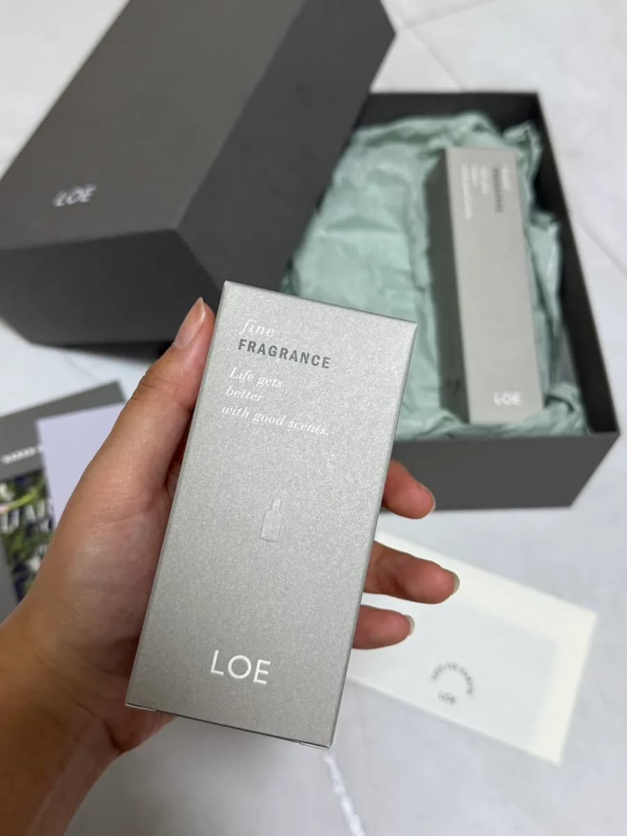 LOE White Shirt Eau de Toilette und Harsh Green Handcreme – Verpackungsreview