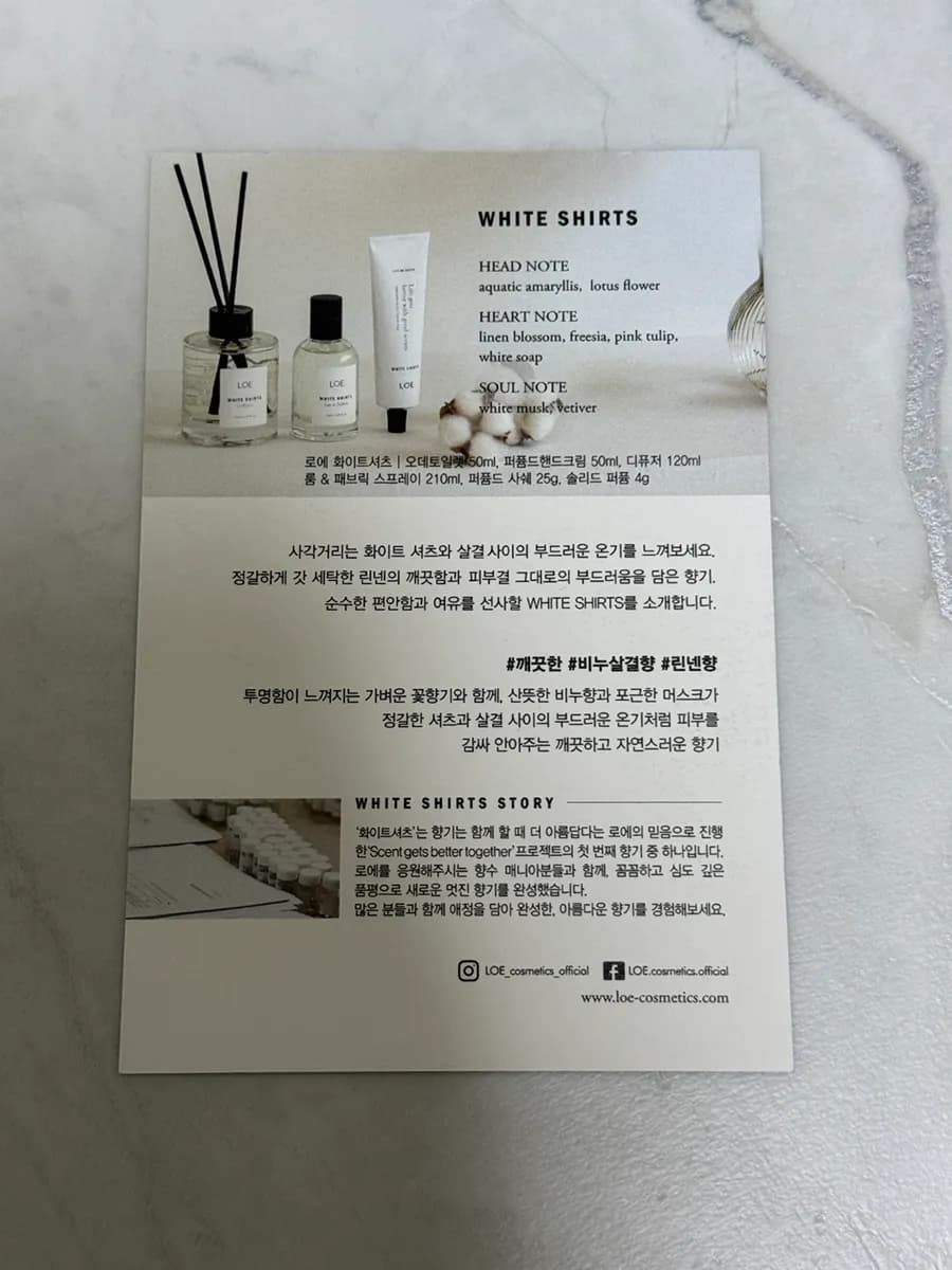 LOE White Shirt Eau de Toilette und Harsh Green Handcreme – Verpackungsreview