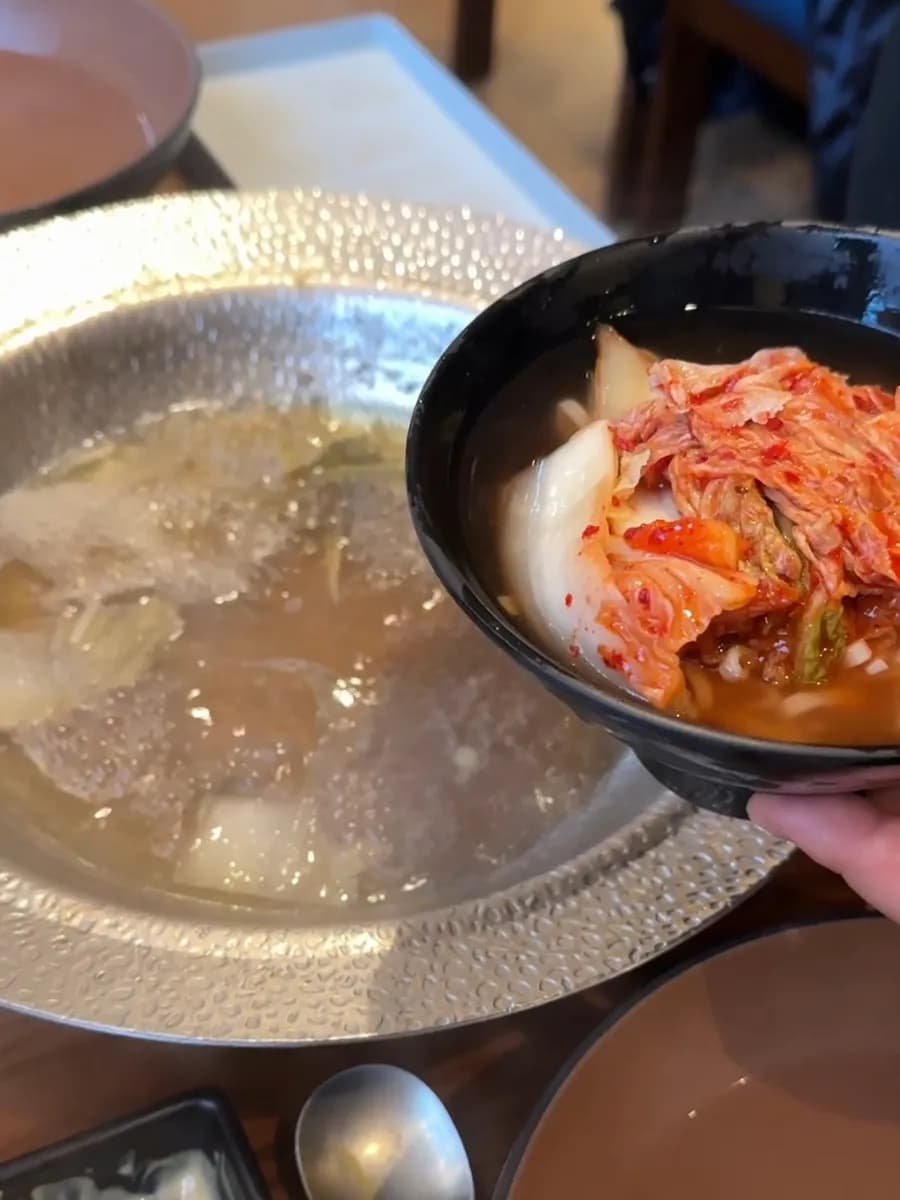 Shably Seongsu Seoul Forest shabu-shabu and rice paper rolls