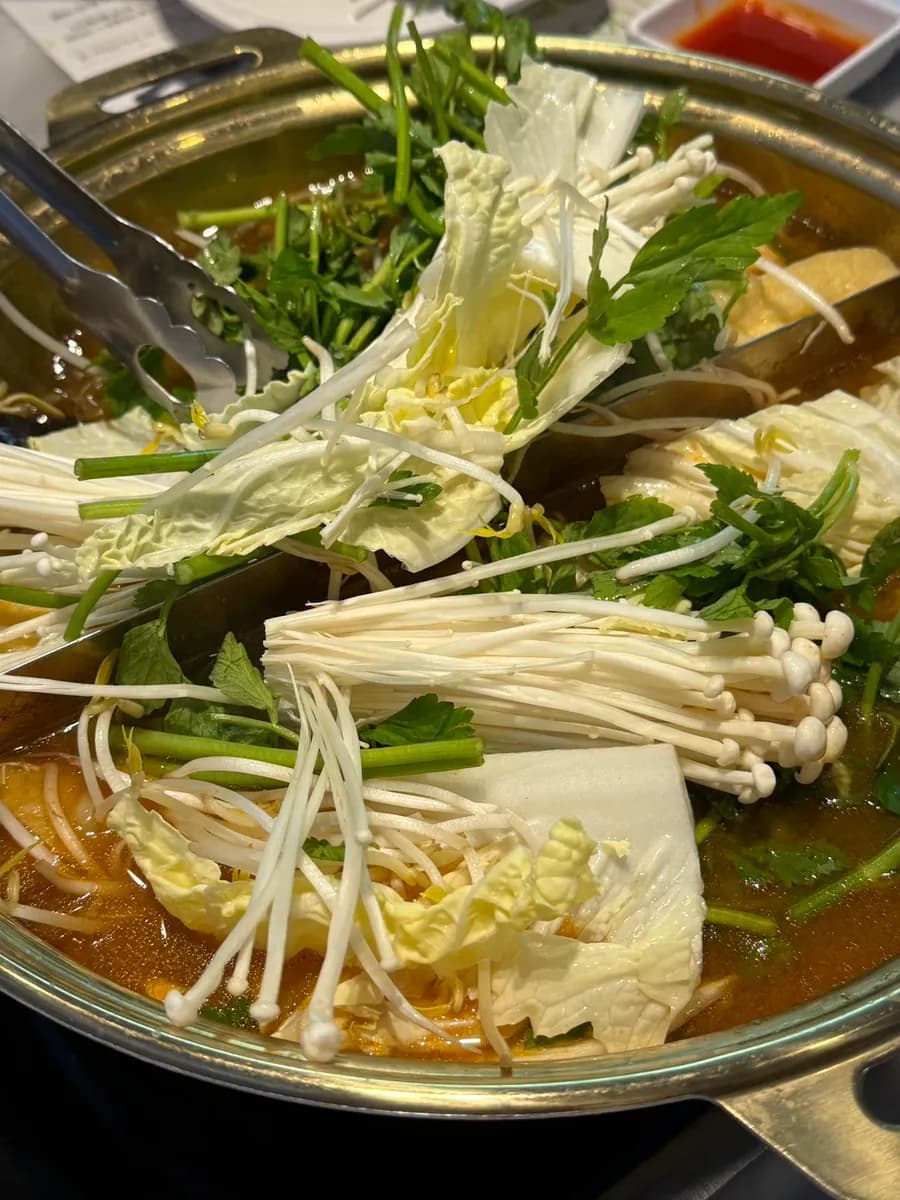 Foto asli ulasan shabu-shabu Kkotmareum Lotte Fitin Sanbon 12