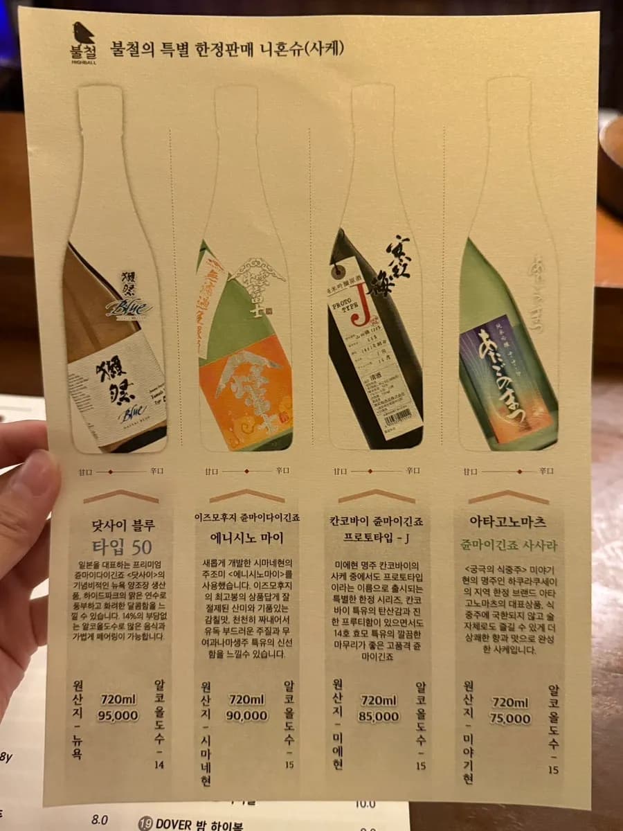 Bulcheol 的日式風格插畫菜單