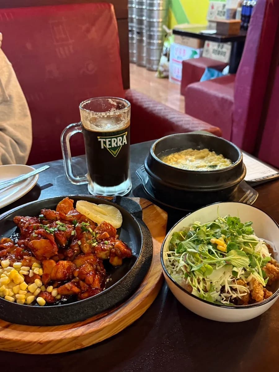 Madang Barbecue 的黑啤酒