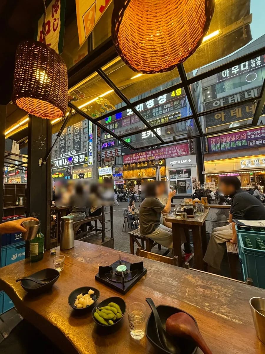 Ansan Gojan-dong का Nogun Kkochi आउटडोर बार रिव्यू