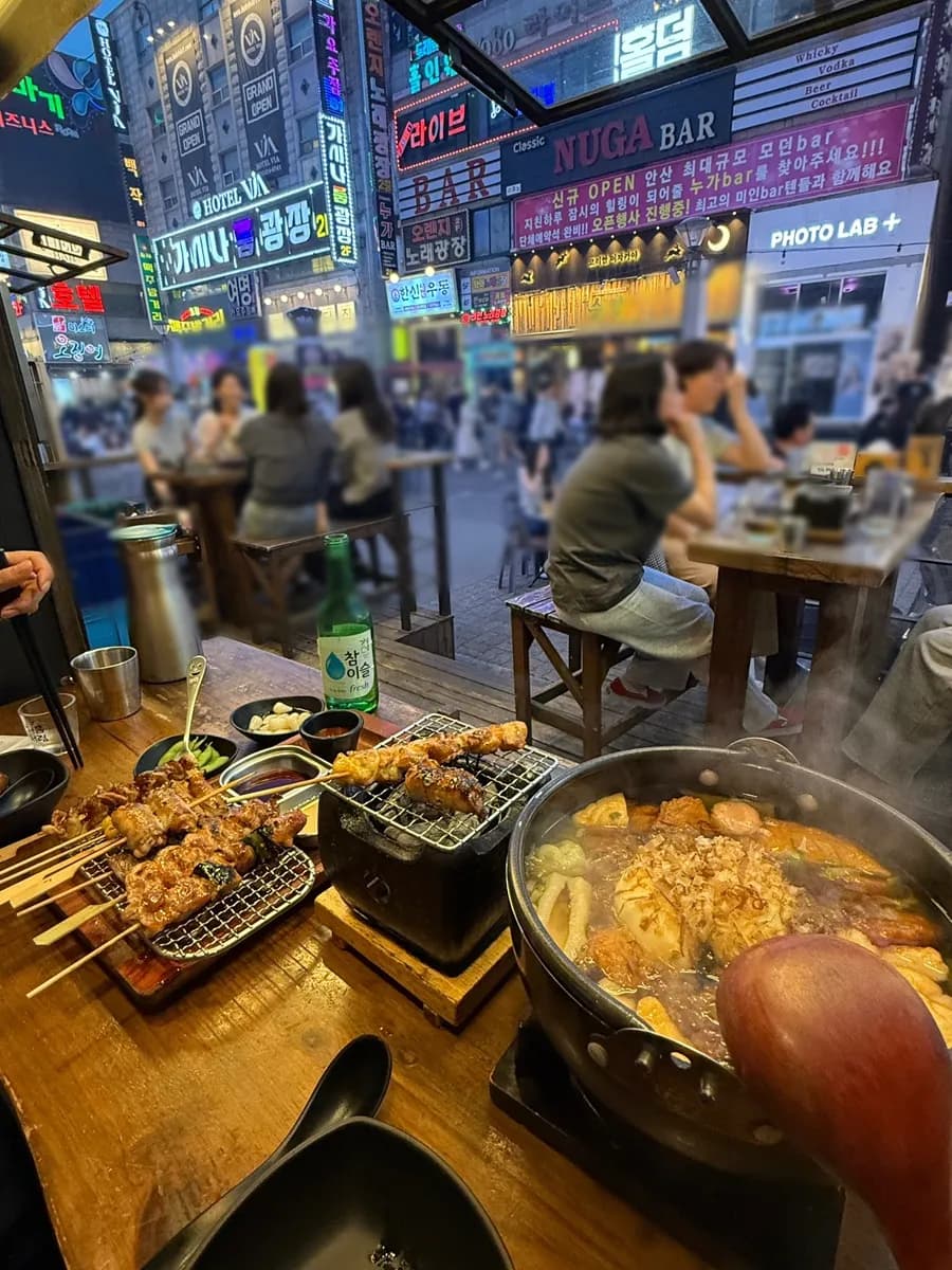 Ansan Gojan-dong का Nogun Kkochi आउटडोर बार रिव्यू
