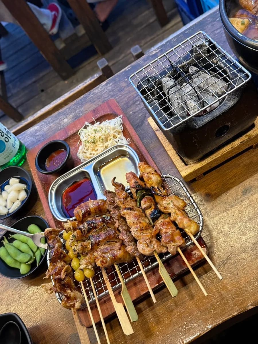 Ansan Gojan-dong का Nogun Kkochi आउटडोर बार रिव्यू