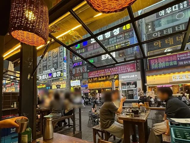 Ansan Gojan-dong का Nogun Kkochi आउटडोर बार रिव्यू