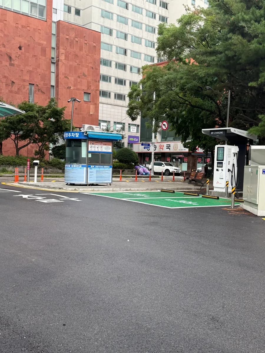 Sanbon 公有停車場的施工後空間