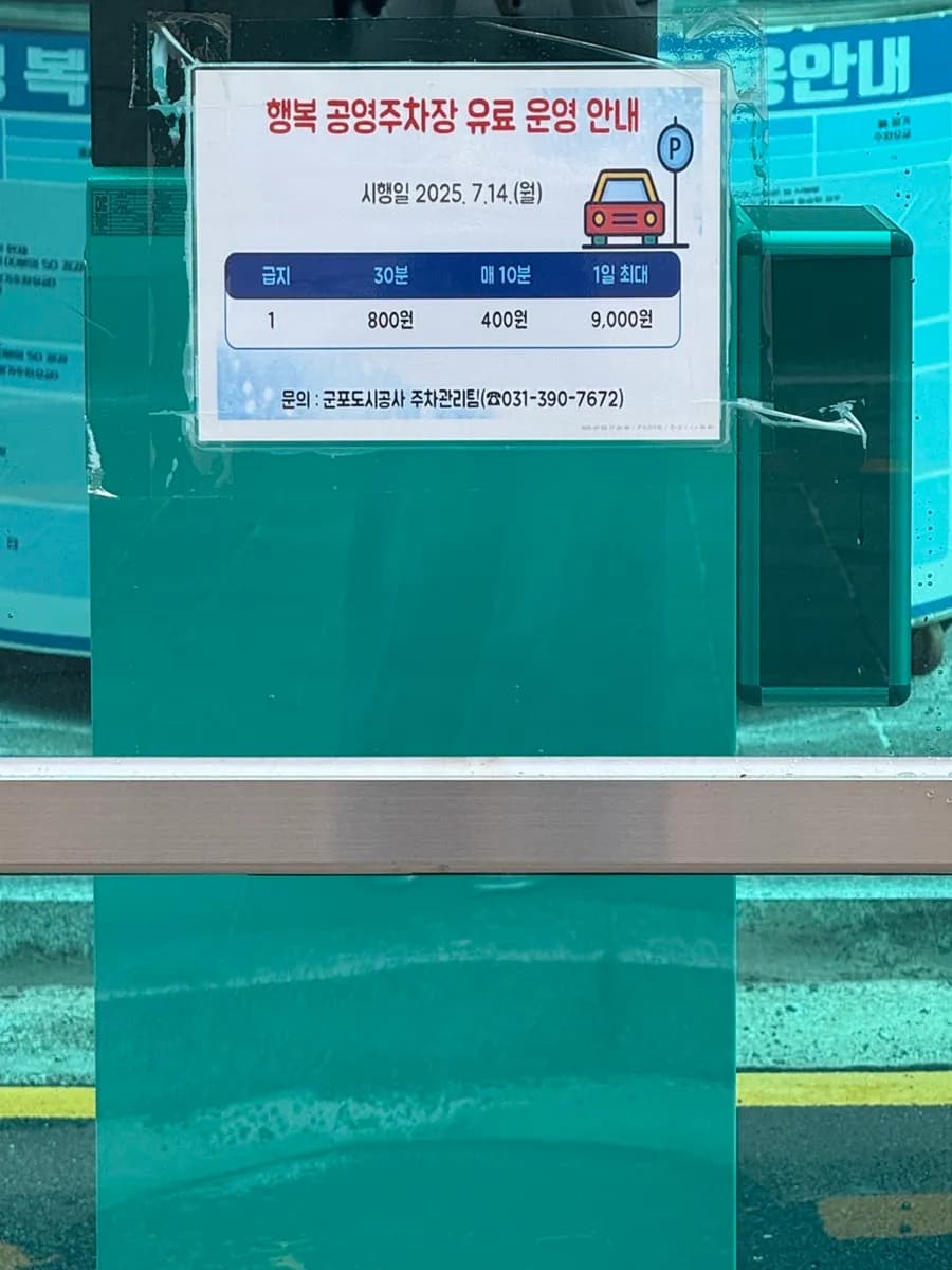 KT building 前方與周邊設施的停車需求