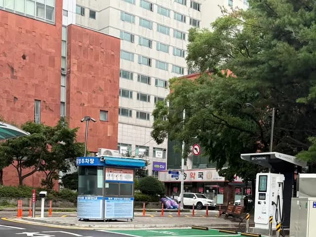 Sanbon 公有停車場的施工後空間