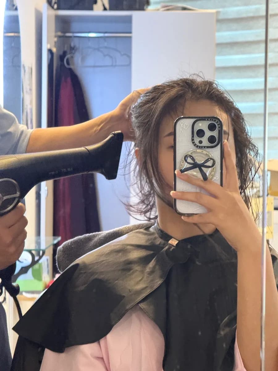 Scalp ampoule and hair nutrition spray care at Gael Hair Lab