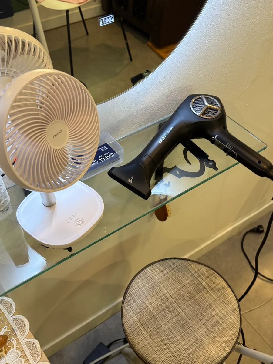 MMS machine finishing step for Sanbon scalp care