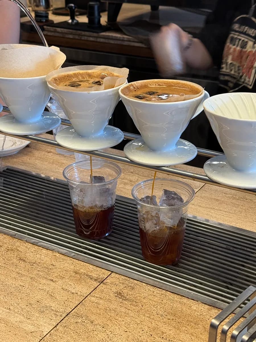 Nontantoのジェズヴェを使ったサンドコーヒー抽出