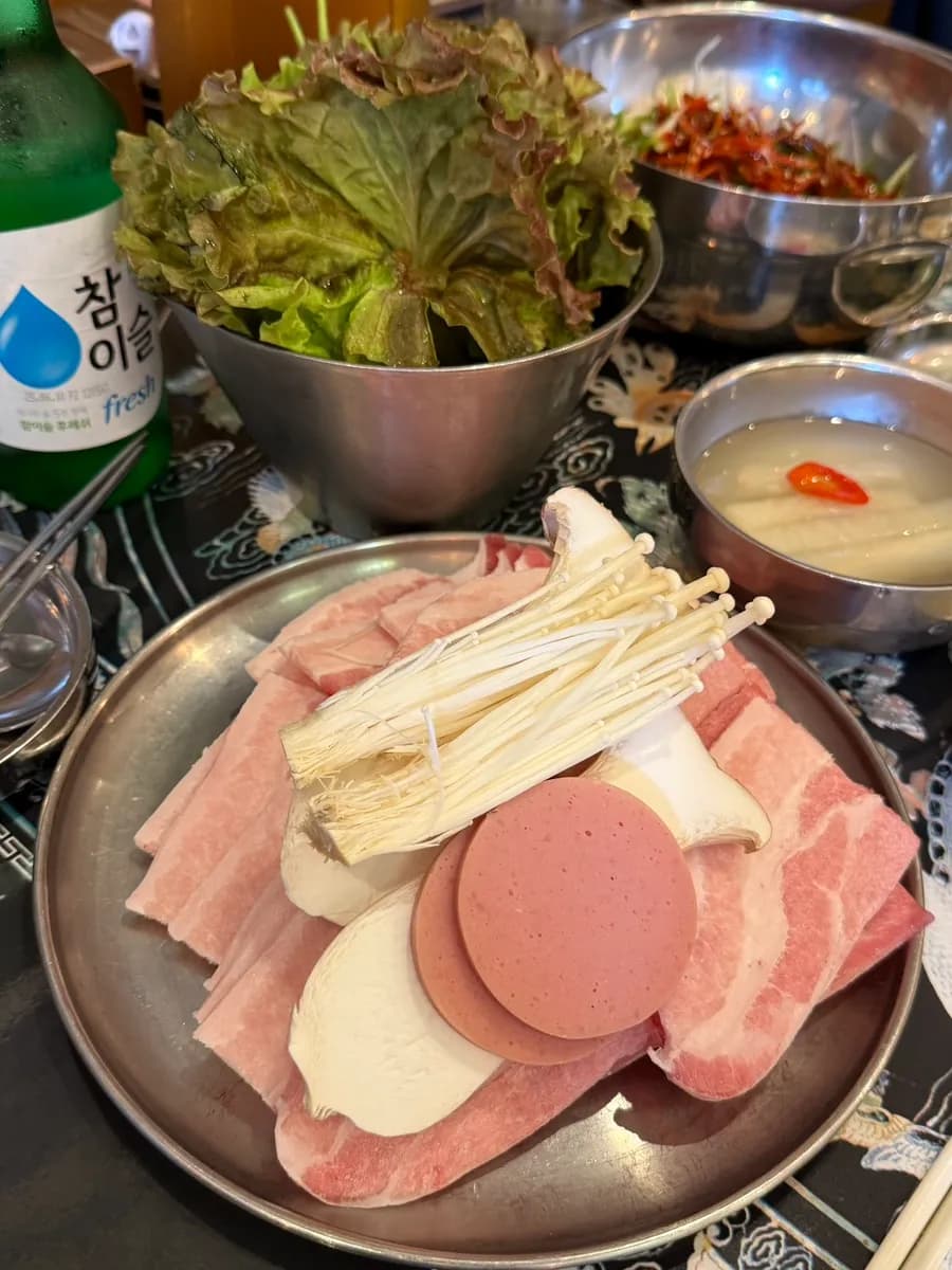 Commande de poitrine de porc congelée à Gwanghuijeong Pyeongchon