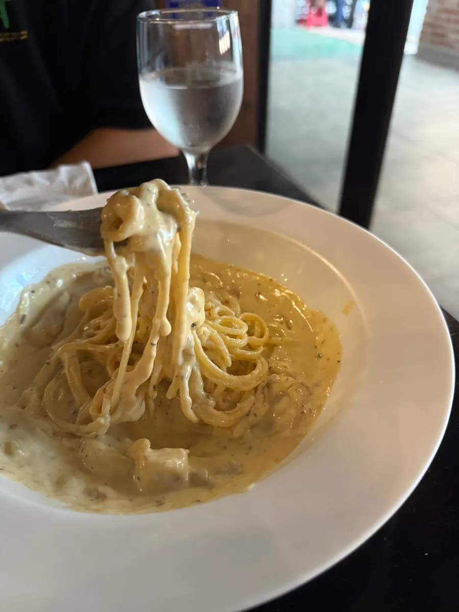 Dolce Crema ครีมพาสต้าข้นเข้มที่ Casa ใกล้สถานีบอมกเย