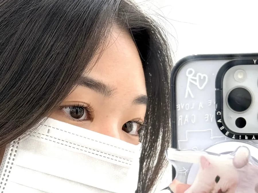 العناية النهائية أثناء بيرم الرموش في Dohwa Beauty