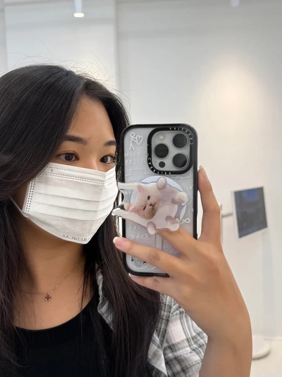 صورة مرآة بعد بيرم رموش بريميوم في Dohwa Beauty