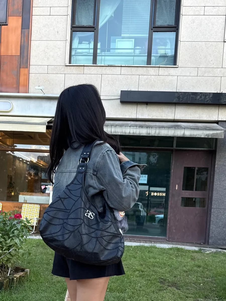Gambar ulasan tas bahu AS"ON Becky dari pemakaian harian