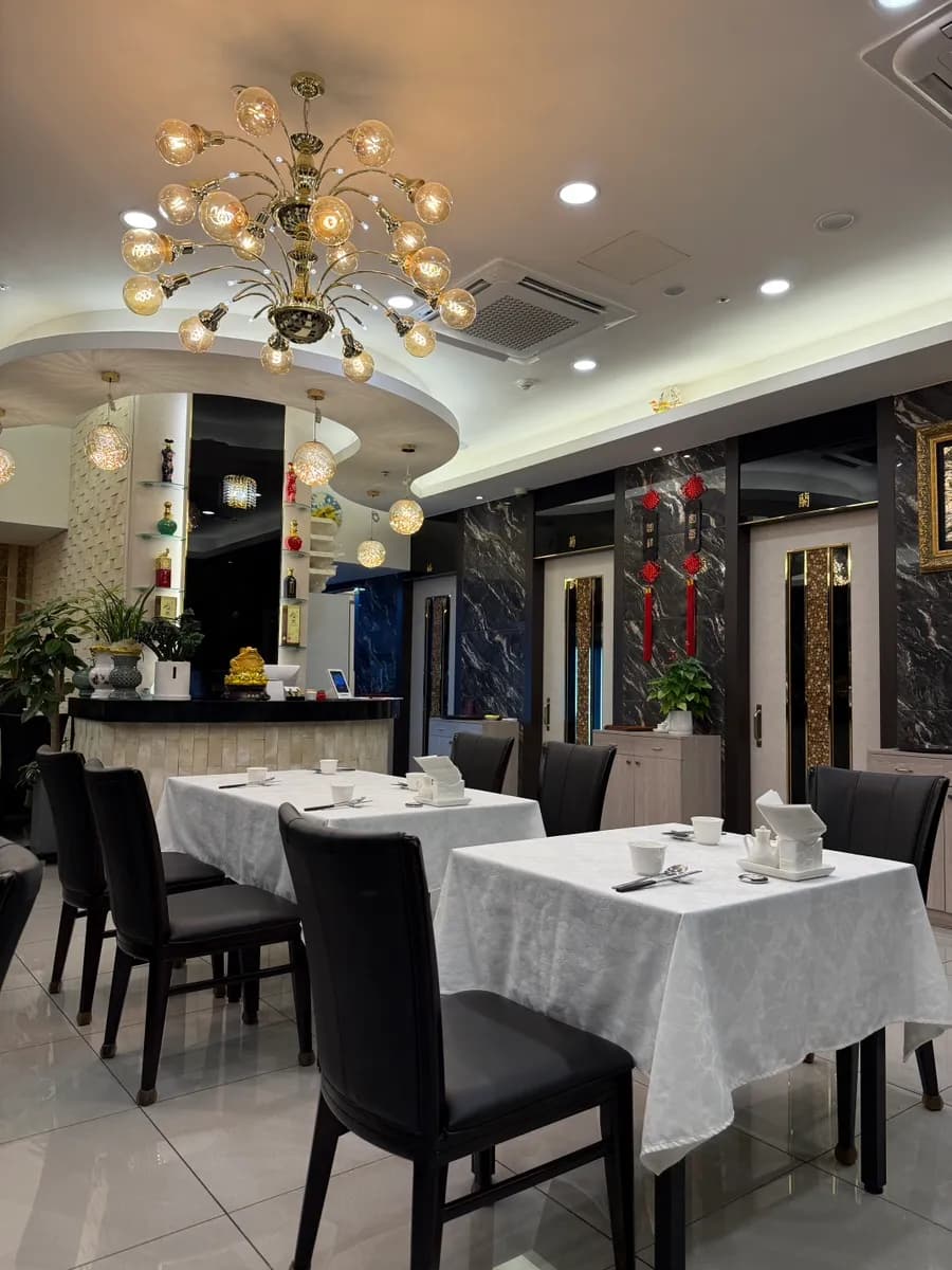 Interior de restaurante chino con salas privadas en Manganghong Gwangmyeong