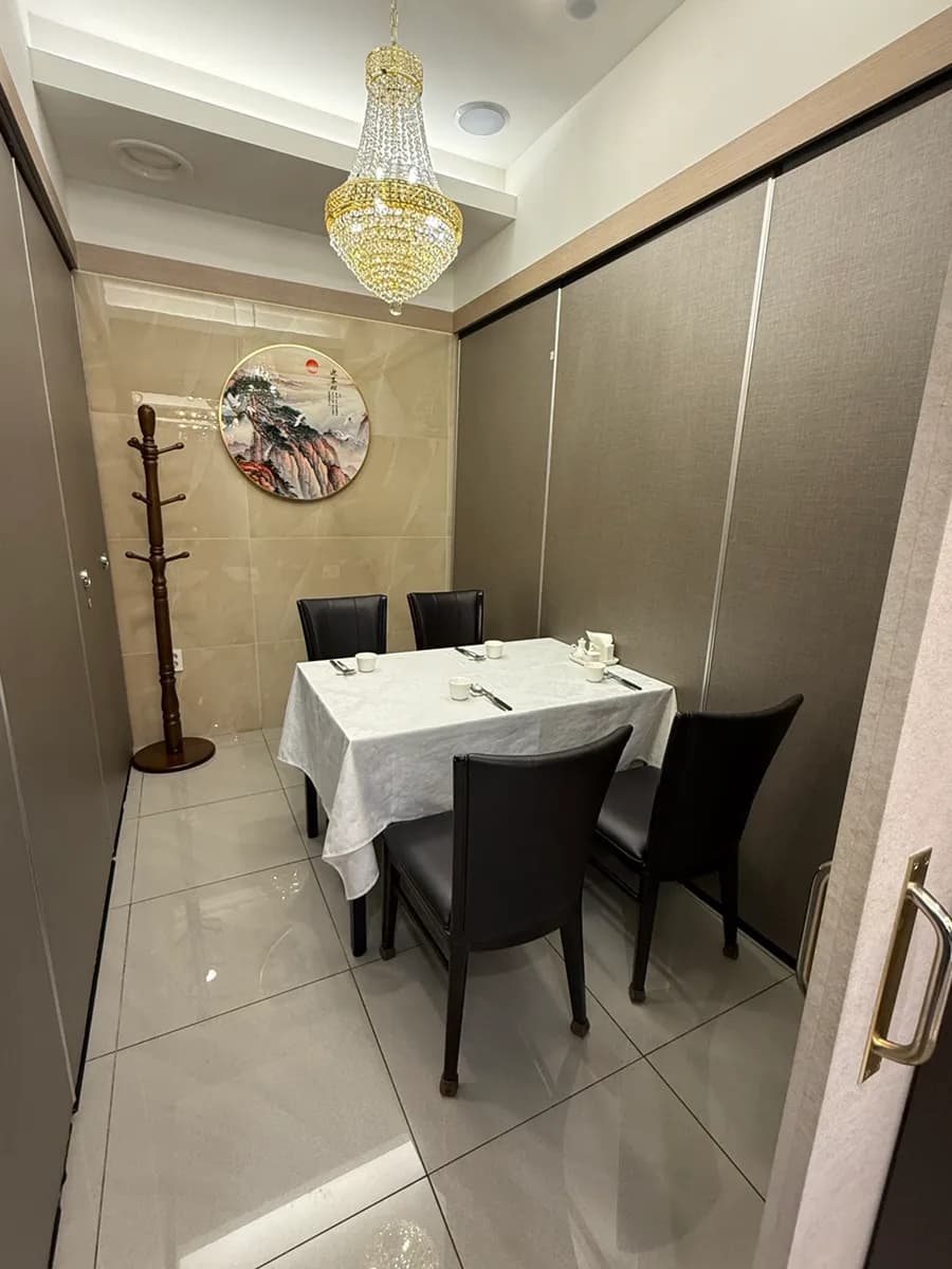 Zona de salón y salas del restaurante chino Manganghong Gwangmyeong